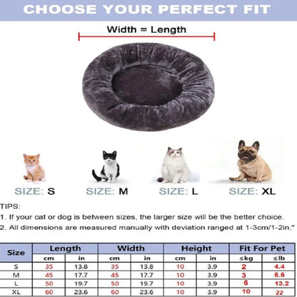 Pet Donut Round Bed