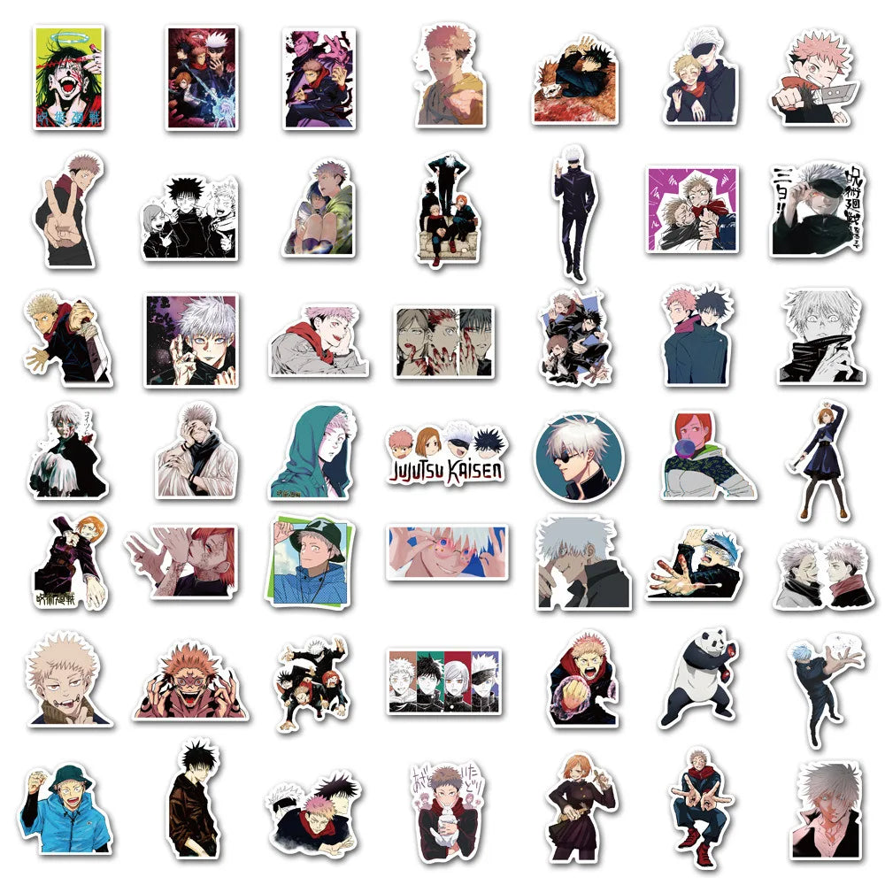 Jujutsu Kaisen Anime Stickers