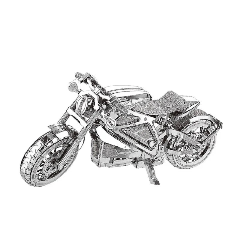 3D Metal Motorcycle Puzzle