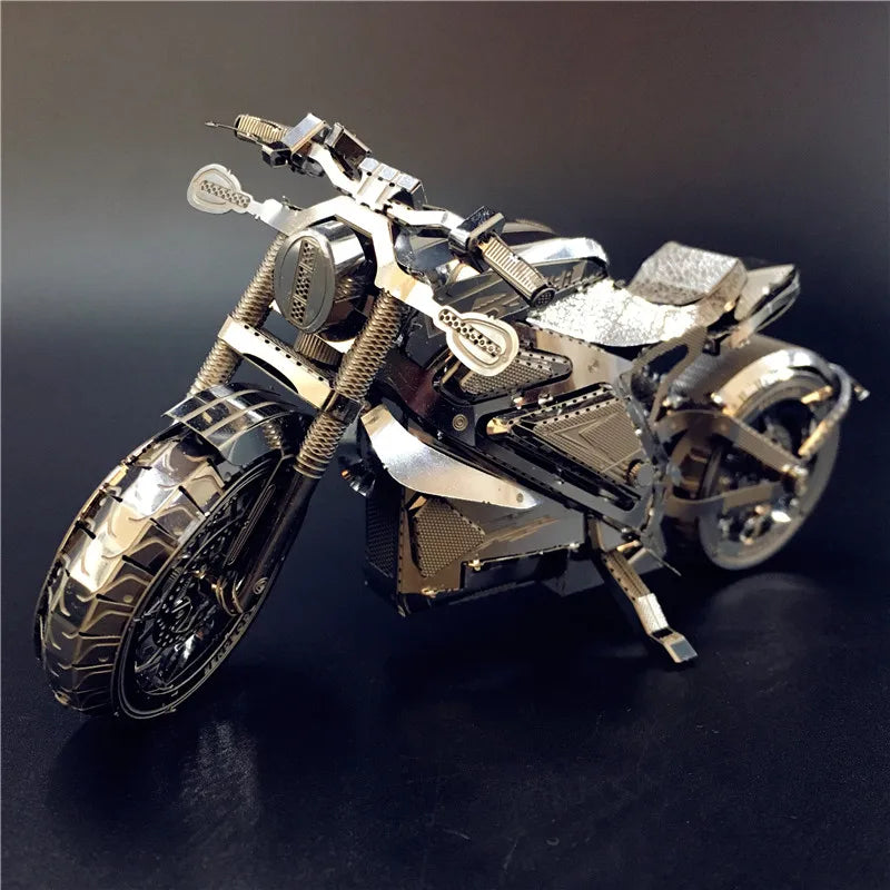 3D Metal Motorcycle Puzzle