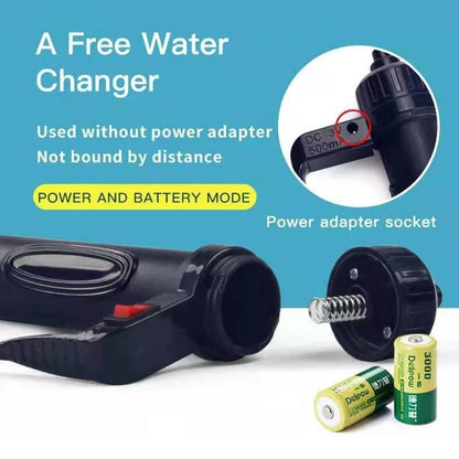 Electric Aquarium Water Change Pump