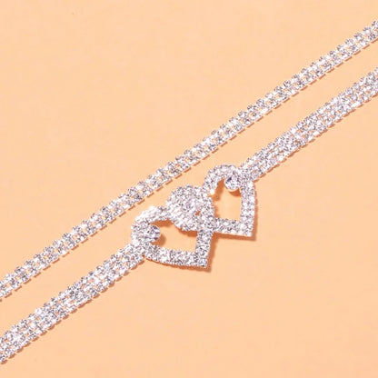 Beautiful Dazzling Cubic Zirconia Anklet