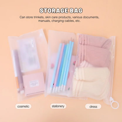 Clear Storage Zipper Bag