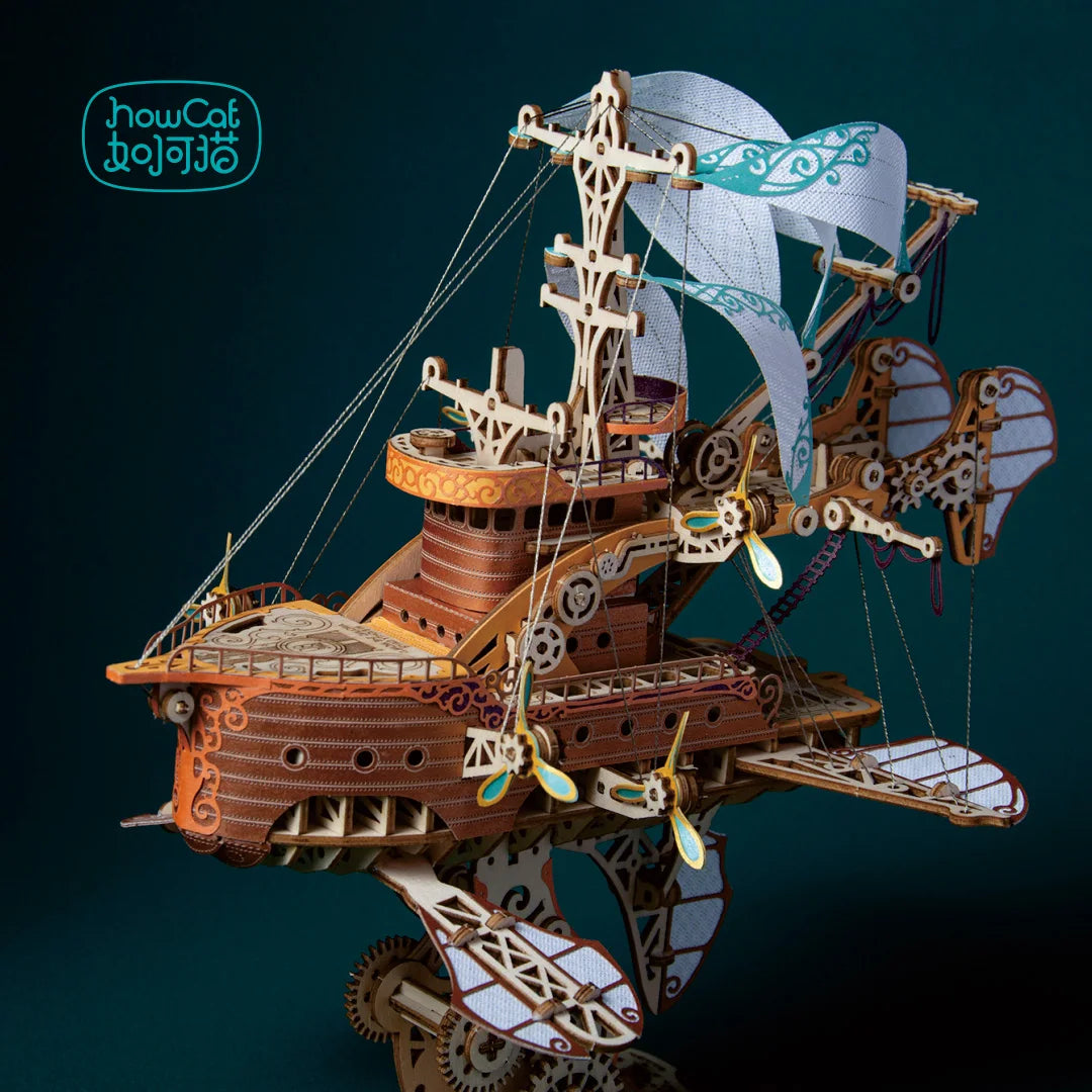 Grand Adventure Ship 3D Wooden Puzzle