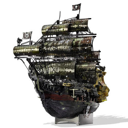 3D Metal Puzzle: The Queen Anne's Revenge Jigsaw Pirate Ship