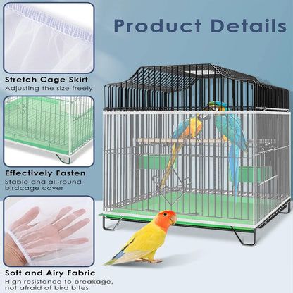 Adjustable Birdcage Net Cover