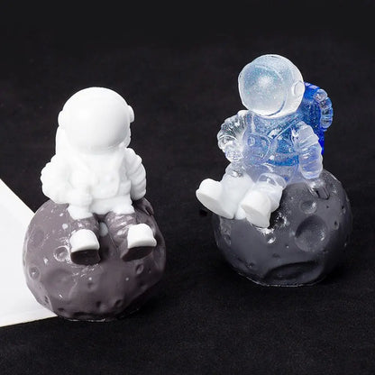 Handmade Astronaut Shaped Candle