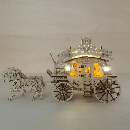 3D Wooden Carriage Puzzle