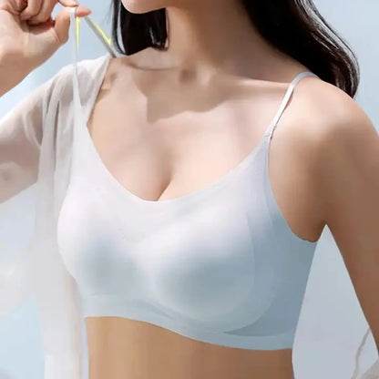 Ultra-thin Ice Silk Padded Bra