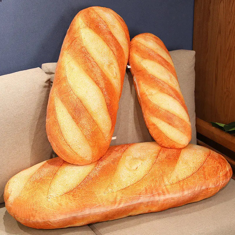 French Bread Plush Pillow