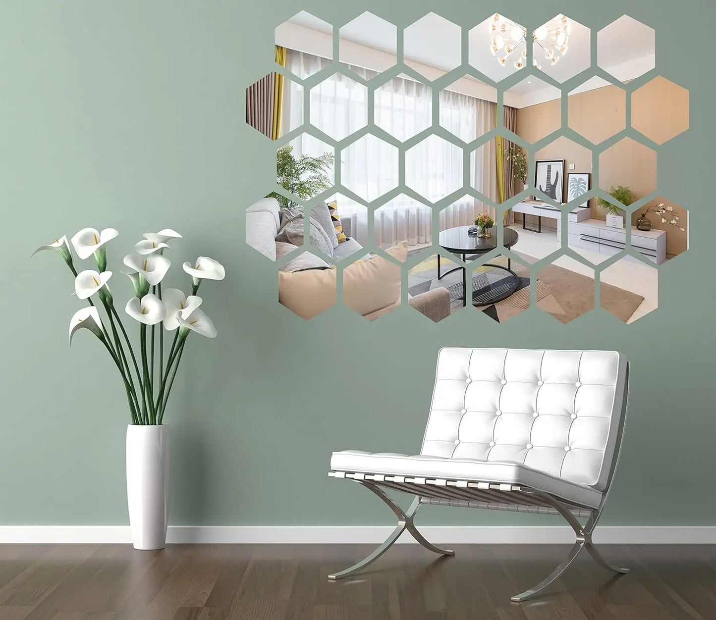 Hexagon Acrylic Mirror