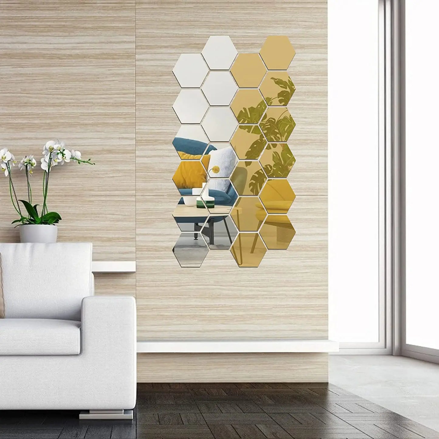 Hexagon Acrylic Mirror