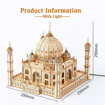 Taj Mahal 3D Wooden Puzzle