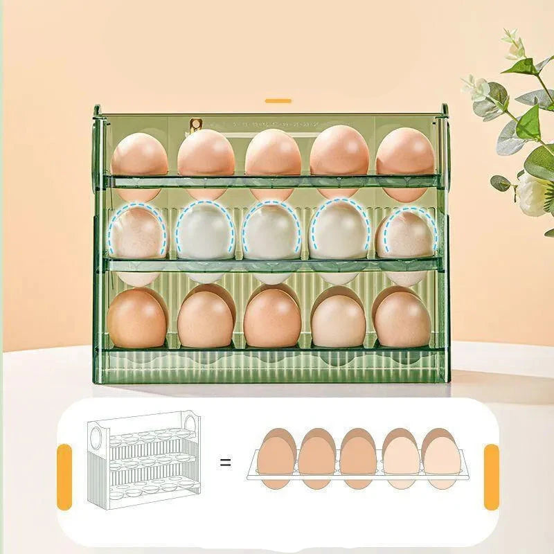 Kitchen Large Capacity Egg Storage Box