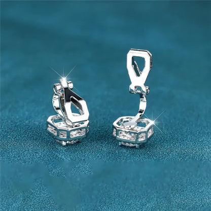 White Zircon Earrings