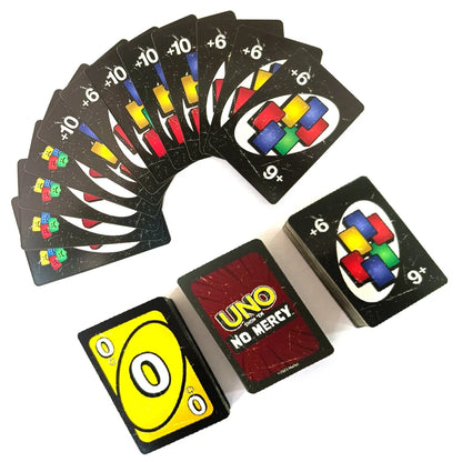 Uno No mercy Game Cards