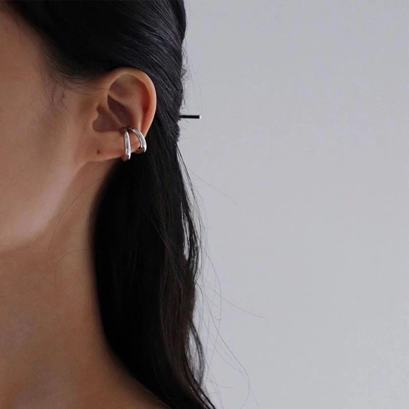 Ear cuff Double Circle