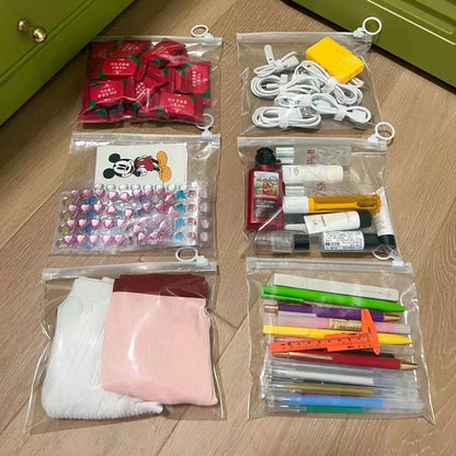 Clear Storage Zipper Bag