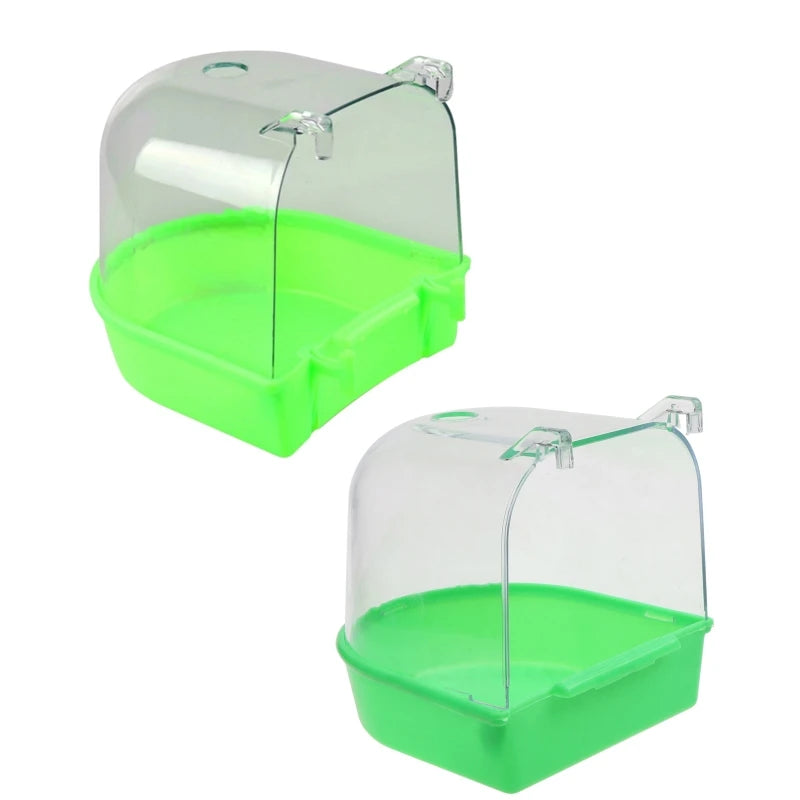 Pet Bird Bath Box