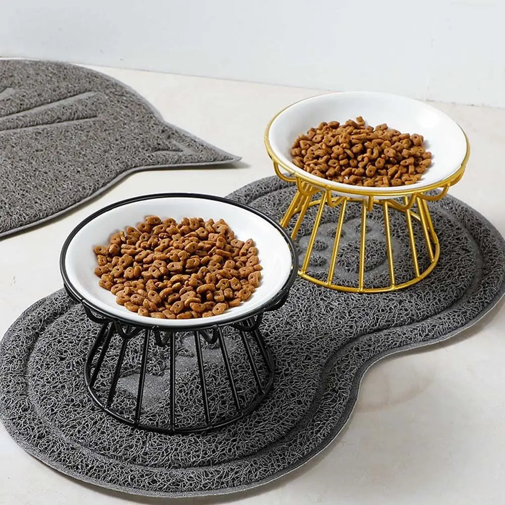 Nordic Style Ceramic Cat Food Bowl