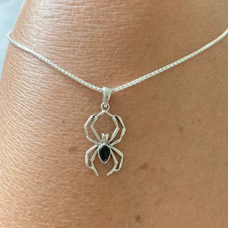 Huitan Cute Spider Pendant