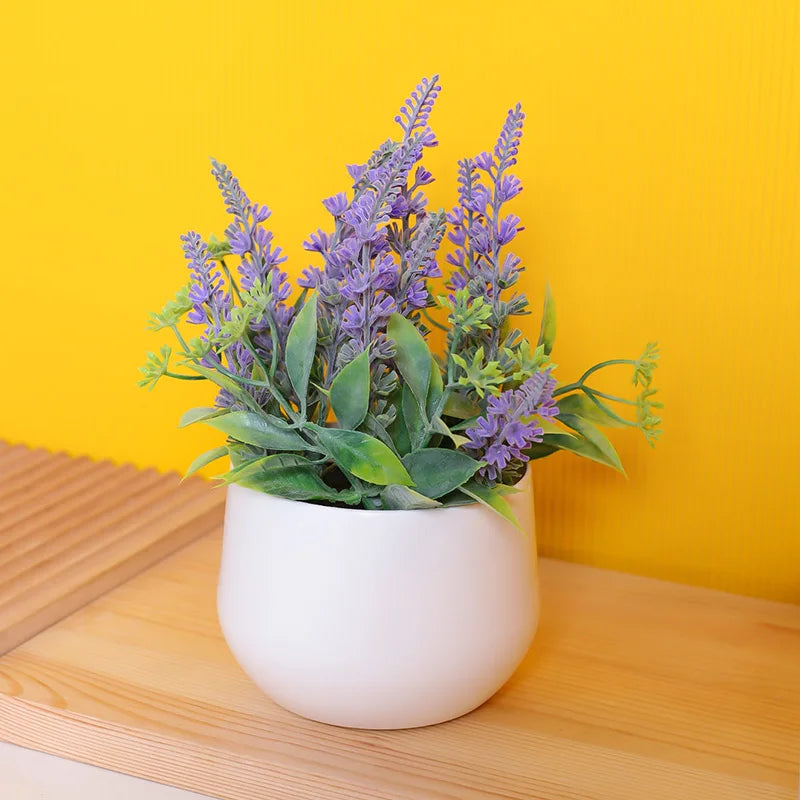 Lavender plant decoration