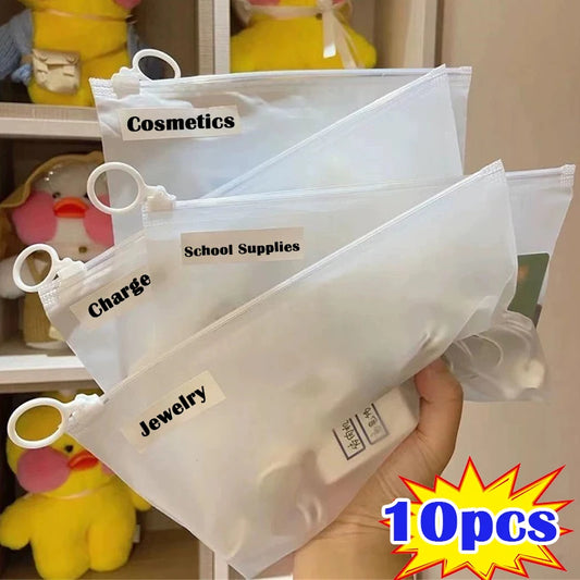 Clear Storage Zipper Bag