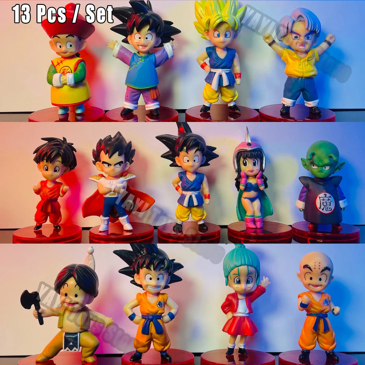 DBZ Action Figurines Set