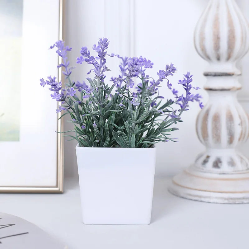 Lavender plant decoration