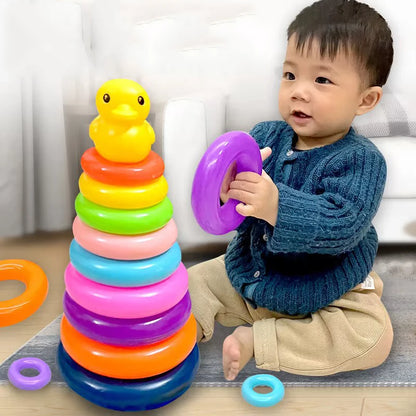 Baby Toy Rolling Ball Tower