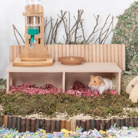 Wood Hideout Chamber for Pets