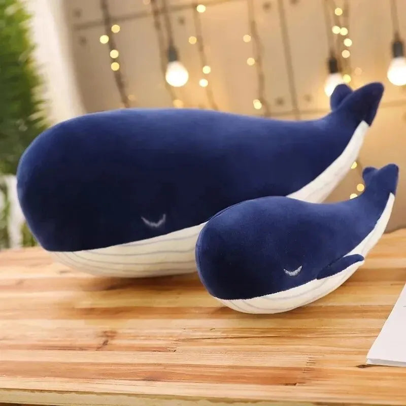 Soft Blue Whale Stuffed Toy