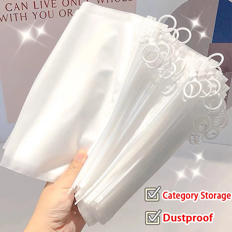 Clear Storage Zipper Bag