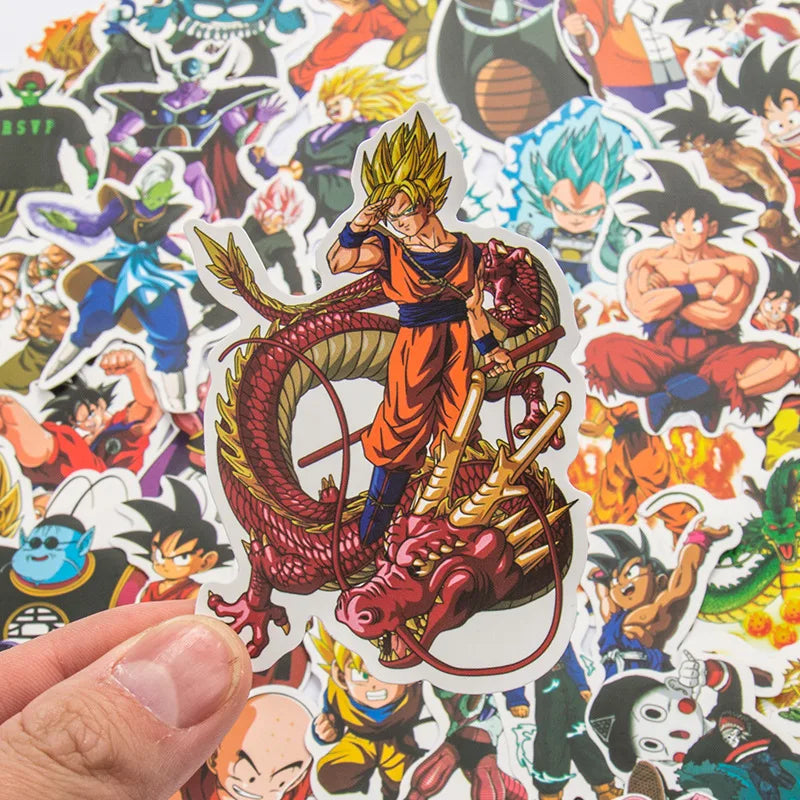 50pcs Dragon Ball Stickers Pack