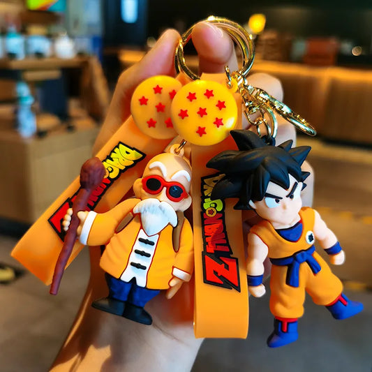 DBZ Action Figures Keychains