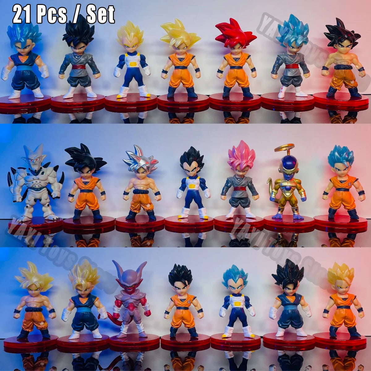 DBZ Action Figurines Set