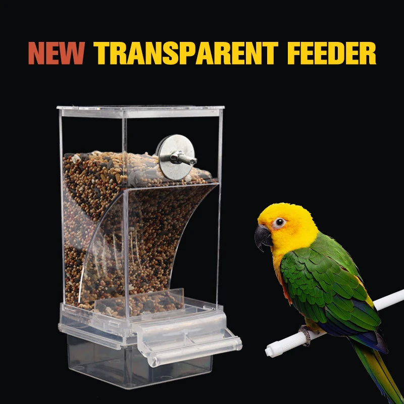 Automatic Parrot Seed Feeders