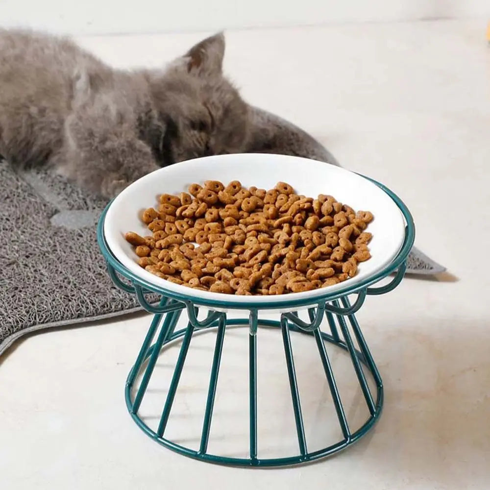 Nordic Style Ceramic Cat Food Bowl