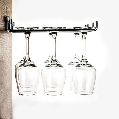 Durable Iron Wine Glasses Holder