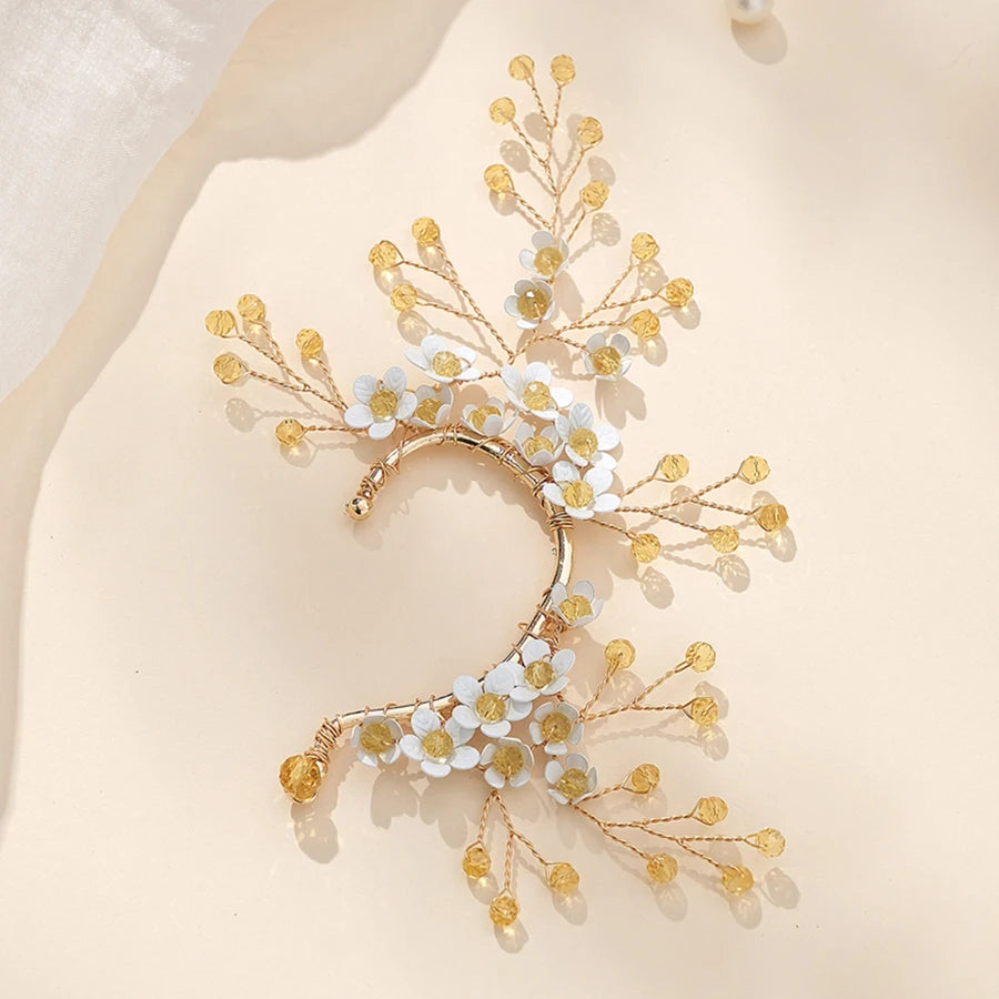 Ear Cuff Baroque Leaf Earring