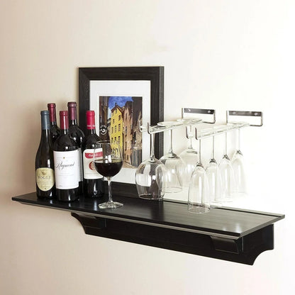 Durable Iron Wine Glasses Holder