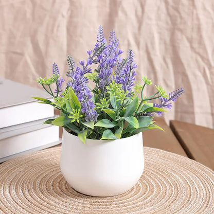 Lavender plant decoration