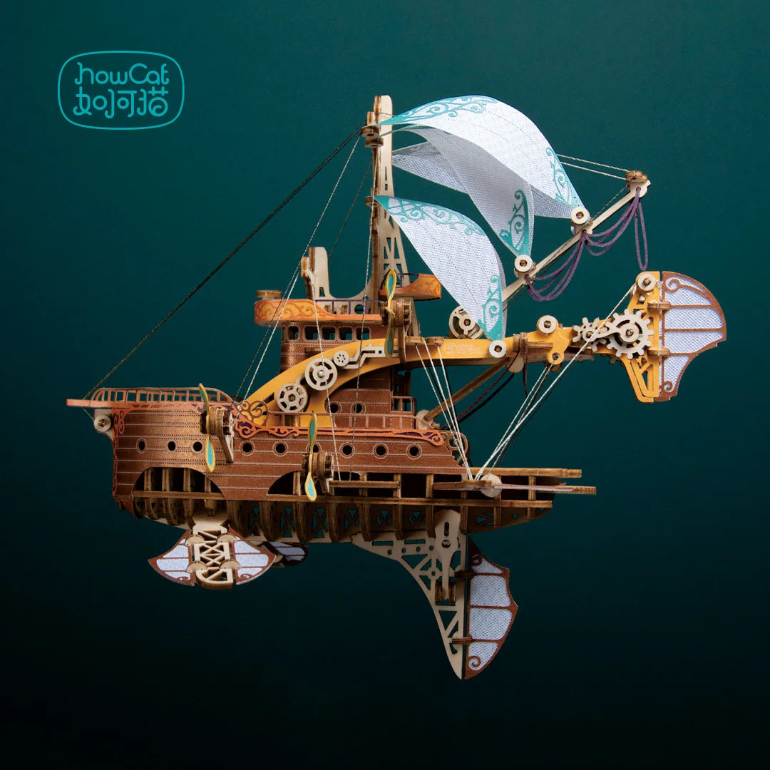 Grand Adventure Ship 3D Wooden Puzzle