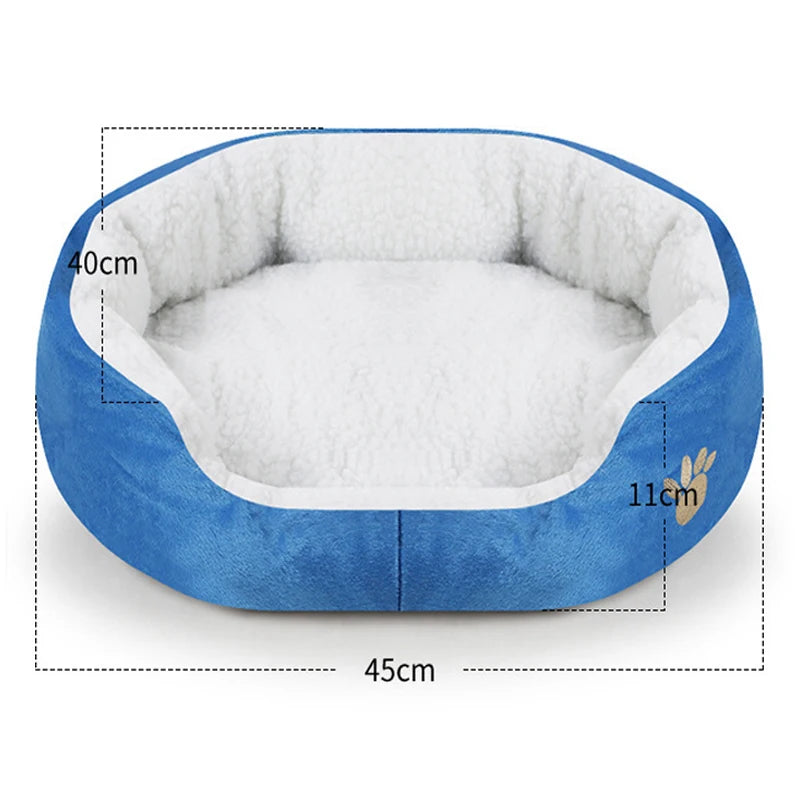 Pet Beds with Thickened PP Cotton