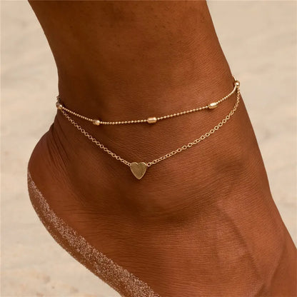 Heart Anklets