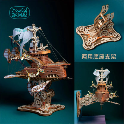 Grand Adventure Ship 3D Wooden Puzzle