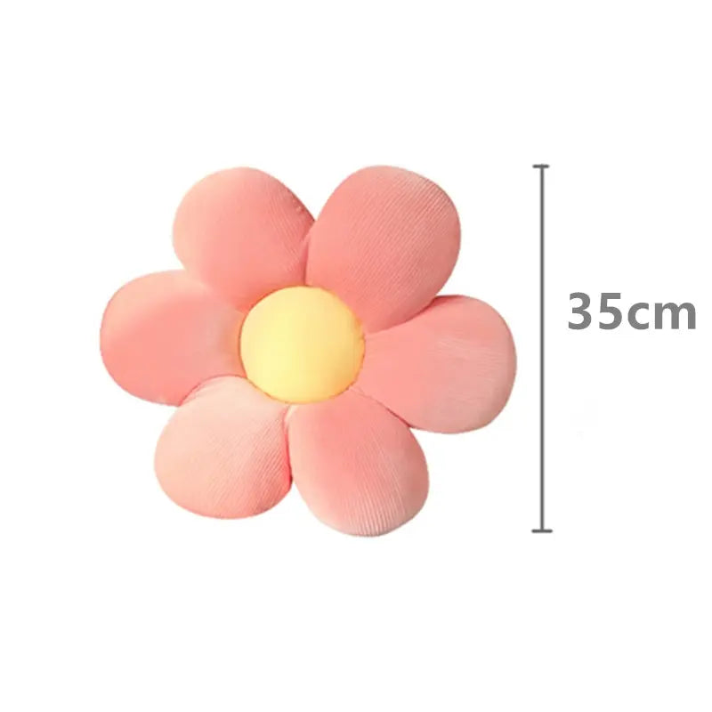 Colorful Flowers Plush Pillow Stuffed Toys