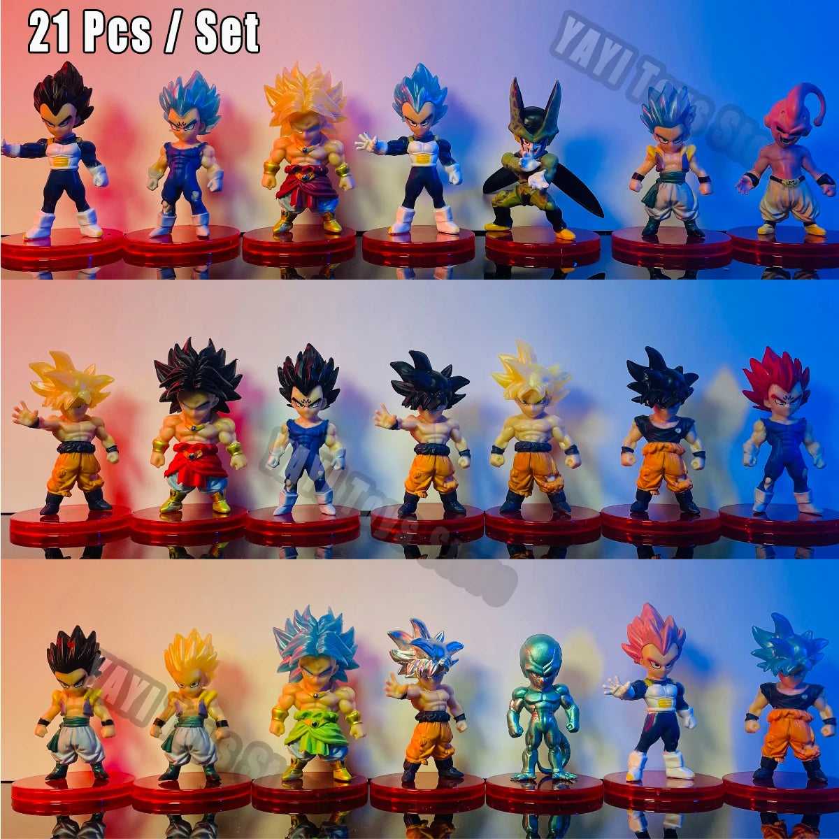 DBZ Action Figurines Set