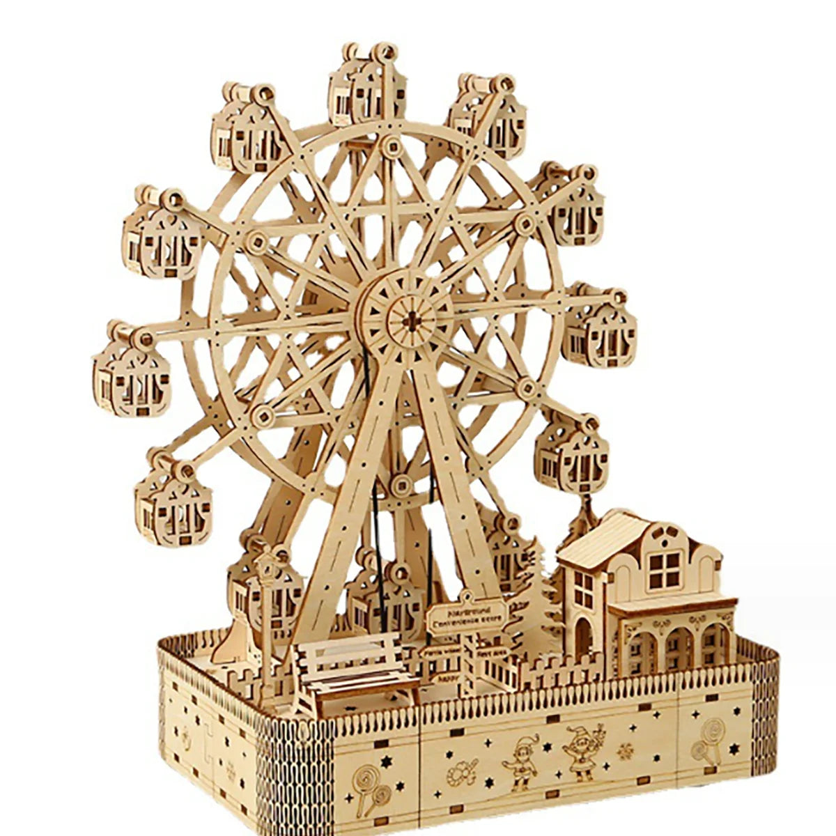 Ferris Wheel 3D Wooden Puzzle