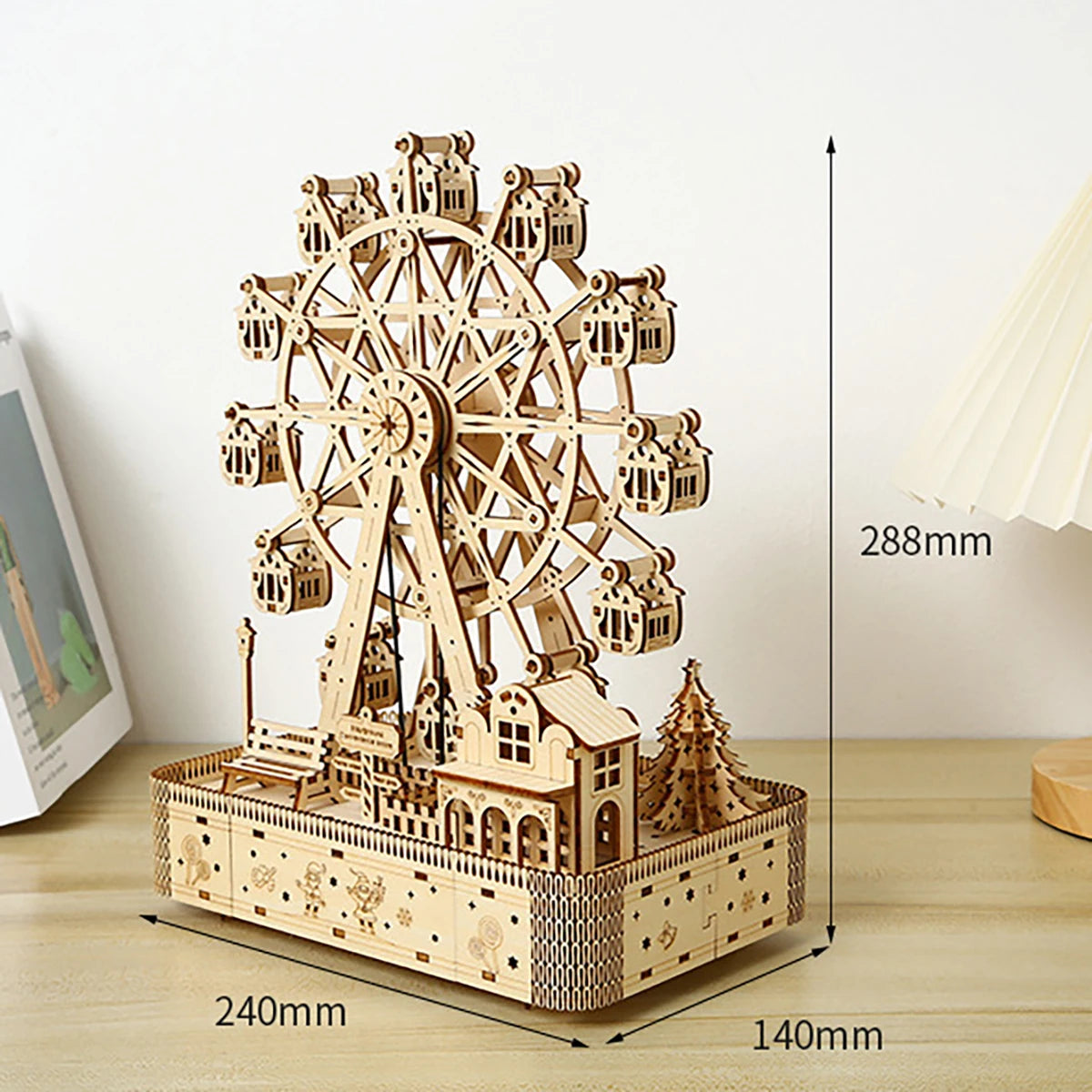 Ferris Wheel 3D Wooden Puzzle